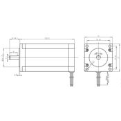 Шаговый двигатель 57HS112-4004