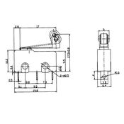 Концевой датчик механический MSW-13