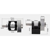 Модуль LC оси Y с редукцией 3:1(вал 12 мм) ML